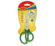Vaikiškos žirklės Keyroad 15cm, minkštos, ergonomiškos rankenos