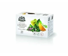 Arbata ŽOLYNĖLIS, su mėtomis ir citrusiniais vaisiais, 20 x 2,5 g