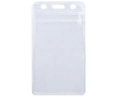Vardinis kortelės laikiklis Deli,91x56mm, iš PVC, vertikalus, pakuotėje 10vnt