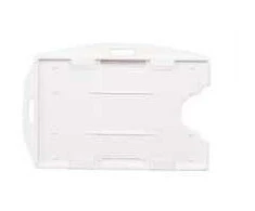*Vardinių kortelių dėklas dvipusis 55x85mm baltas 80144 SPR/10