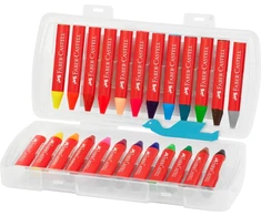Faber-Castell – Jumbo Wax Crayons, 24 vnt (120034)