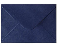 Galeria Papieru Vokai Galeri Papieru, C6, blizgančios perlamutrinės mėlynos spalvos, 150g/m2, 10vnt./pak.