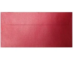 Galeria Papieru Vokai Galeri Papieru DL, Pearl red, 120g/m2, 10 vnt./pak.