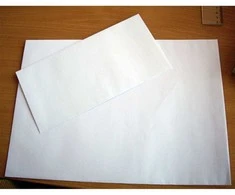 Vokas C4 Baltex, 229x324mm, 120g, su nuplėšiama juostele, baltos spalvos, 1vnt