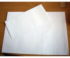 Vokas C5, Baltex, 162x229mm, 100g, su nuplėšiama juostele, baltos spalvos, 1vnt
