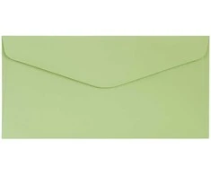 Vokai Galeria Papieru, lygūs, šviesiai žalios spalvos, 110x 220mm, 130 g/m2, 10 vnt./pak.