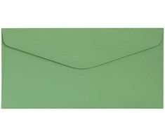 Galeria Papieru Vokas Galeri Papieru DL, lygus, žalios spalvos, 130 g/m2, 10 vnt./pak.