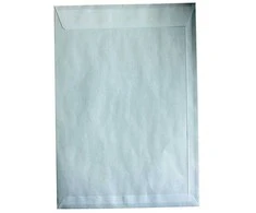 Vokas siuntiniams B4 HK, 250x353mm, 100g, su nuplėšiama juostele, baltos spalvos, 1vnt