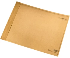 Vokas siuntiniams Nr.20, K 350 x 470 mm, gofruoto popieriaus, rudos spalvos