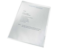*Vokelis dok. A4 130 mic.matinis,L formos, ekologiškas Leitz
