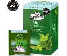 Žalioji arbata Ahmad Mint Mystique, 20x2g