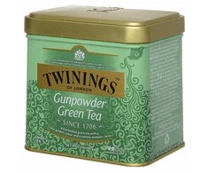 Žalioji arbata TWININGS Gunpowder Žalias, skardinė, 100 g