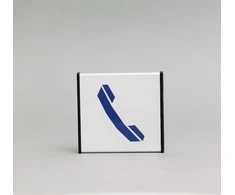 *Ženklas informacinis 1.16 Telefonas, 93x93mm