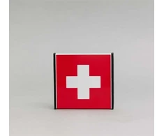 Ženklas informacinis 1.7 Med. pagalba, 93x93mm