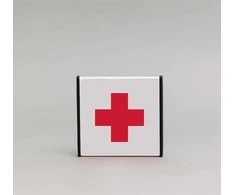 Ženklas informacinis 1.8 Med. pagalba, 93x93mm