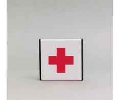 Ženklas informacinis 1.8 Med. pagalba, 93x93mm