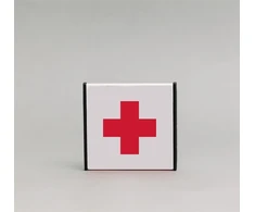 Ženklas informacinis 1.8 Med. pagalba, 93x93mm