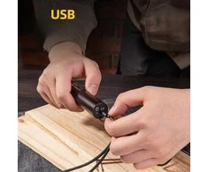 Žibintuvėlis DELI su 3W baterija 1200mAh LED aliuminio korpusu