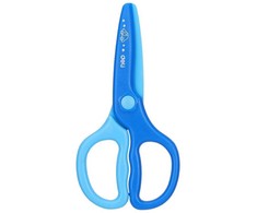 Žirklės DELI, 12cm, plastikinės vaikiškos