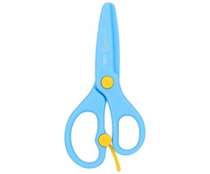 Žirklės DELI, 13cm, plastikinės, vaikiškos
