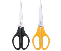 Žirklės DELI 17cm, įvairių spalvų