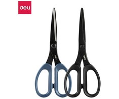 Žirklės DELI Ergo 17,5cm, juodos spalvos