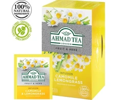 Žolelių arbata Ahmad Camomile and Lemongrass, 20x1,5g