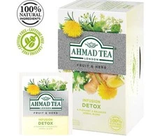 Arbata AHMAD ALU Detox, 20 vokelių po 2 g
