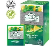 Žolelių arbata Ahmad Peppermint and Lemon, 20x1,5g