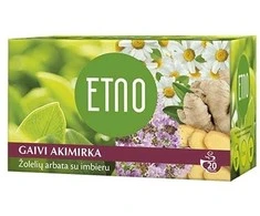 Etno Gaivi akimirka su imbieru 38g (1,8g x20 vnt.)