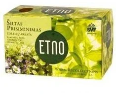 Žolelių arbata ETNO Šiltas prisiminimas, 33g (1.5g x 22 vnt.)