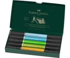Faber-Castell – Indijos rašalo PAP Dual Marker gyvūnai (5 vnt.) (162008)