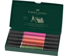 Faber-Castell – Indijos rašalo PAP Dual Marker gėlės (5 vnt) (162007)