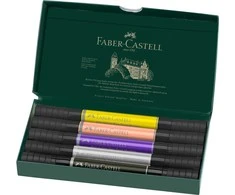 Faber-Castell – Indijos rašalas PAP Dual Marker fashion (5 vnt) (162006)