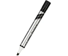 Žymeklis baltai lentai Deli U00220, juodas, kirstas galiukas 2-5 mm
