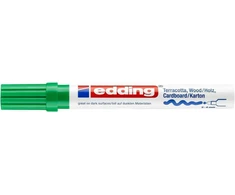 Žymeklis Edding 4000 lako pagrindu, apvaliu galiuku, 2-4mm, skirtas dekoravimui, matinės žalios spalvos