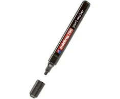 Žymeklis Edding 790, lako pagrindu, apvaliu galiuku, 2-3mm, juodos spalvos