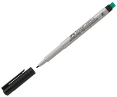 Žymeklis Faber-Castell Multimark, su trintuku, nepermanentinis , M ,1,0mm, juodos spalvos