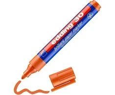Žymeklis popieriui Edding 30 brilliant, apvaliu galiuku, 1.5-3mm, oranžinės spalvos