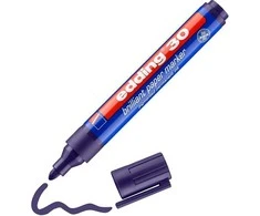 Žymeklis popieriui Edding 30 brilliant, apvaliu galiuku, 1.5-3mm, violetinės spalvos
