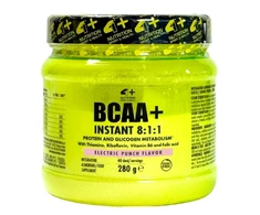 4+ Nutrition BCAA+ Instant 8:1:1 280 g + gertuvė dovanų : Skonis - Apelsininis
