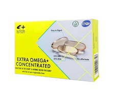 4+ Nutrition Extra Omega+ Concentraded 60 kaps. IFOS