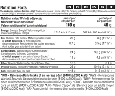7 Nutrition Bar CALIFORNIA 40 g Caramel peanut