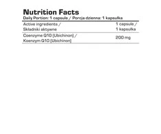 7 Nutrition Coenzyme Q10 200 mg 60 kaps. Kofermentas Q10