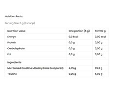 7 Nutrition Creatine Creapure 500g