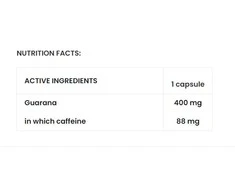 7 Nutrition Guarana 60 kaps.