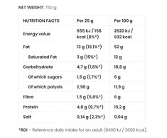 7 Nutrition Kreminis 750 g Caramel crunch KETO
