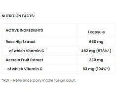 7 Nutrition Natural Vitamin C 60 kaps.