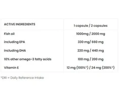 7 Nutrition Omega 3 65% 100kaps.