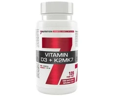 7 Nutrition Vitamin D3 + K2 Mk7 120kaps.